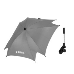 Чадър за количка ZIZITO, сив, универсален