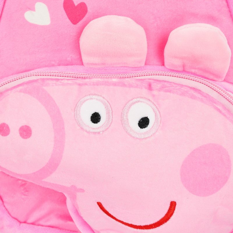 Плюшена раничка Peppa Pig за момиче, розова Peppa pig