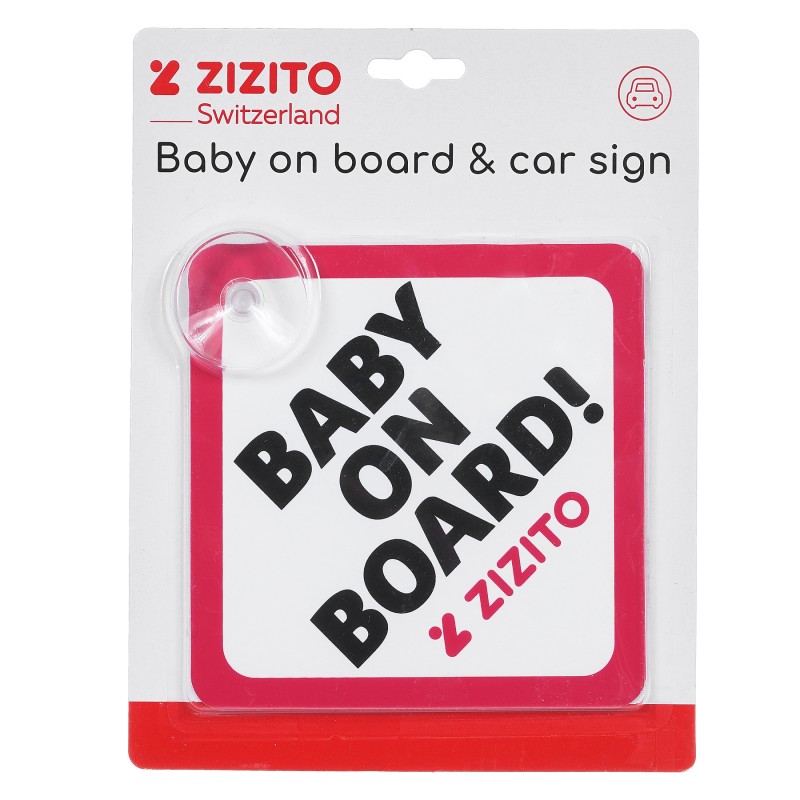 Табела Бебе в колата ZIZITO ZIZITO