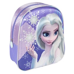 Раница с 3D дизайн Замръзналото кралство, лилава Frozen 43609 9
